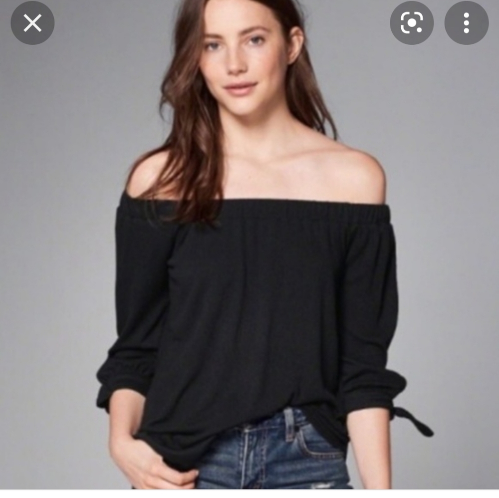 Abercrombie off the shoulder top